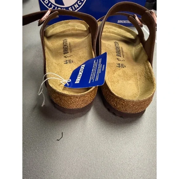 Birkenstock Arizona Mocha Birkibuc Sandals Mens 11 Womens 13 EU 44 NEW - Picture 7 of 8